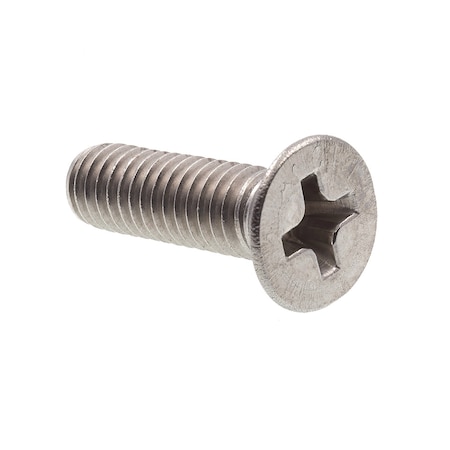 Machine Screw, Metric, Flat Head, Phillip Drive M4-0.7 X 14MM A2-70 Stainless Steel 10PK